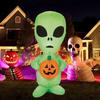 Halloween Inflatable Toys Decorations Courtyard Prop Built-in LED Lights Inflatable Model Outdoor Ornament Holiday Garden Decor