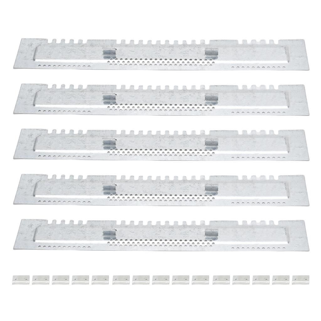 Набор из 5 шт. Редуктор летка улья Защита от грызунов для улья из нержавеющей стали для стандартного улья на 10 рамок