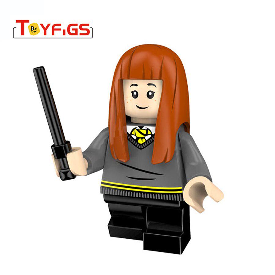 Фигурки Харри Поттера Фантастические твари Рубеус Добби Финниган Гермиона Кирпичи Модель Конструкторы Игрушки 