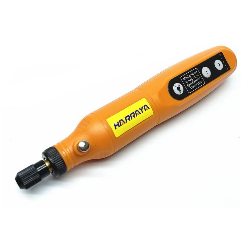Mini 5-Speed Adjustable Rotary Grinding Machine Cordless DIY Power Tool for Nail Repair 208 Electric Grinder Polishing