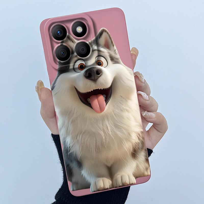 Чехол для Honor X8c Жидкий ТПУ Мягкий Силикон Красивый Узор Чехол для Телефона для Huawei Honor X8c Чехол HonorX8C x 8c Ударопрочный Чехол