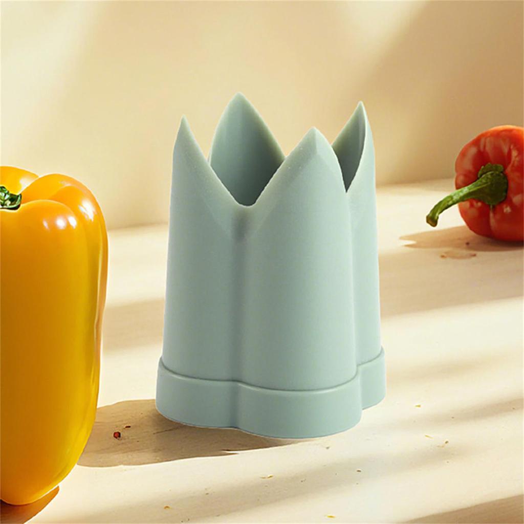 Инструмент для удаления сердцевины и семян фруктов и перцев 2-в-1, Портативная бытовая кухонная утварь, Многоразовый АБС-пластиковый овощерез для удаления сердцевины