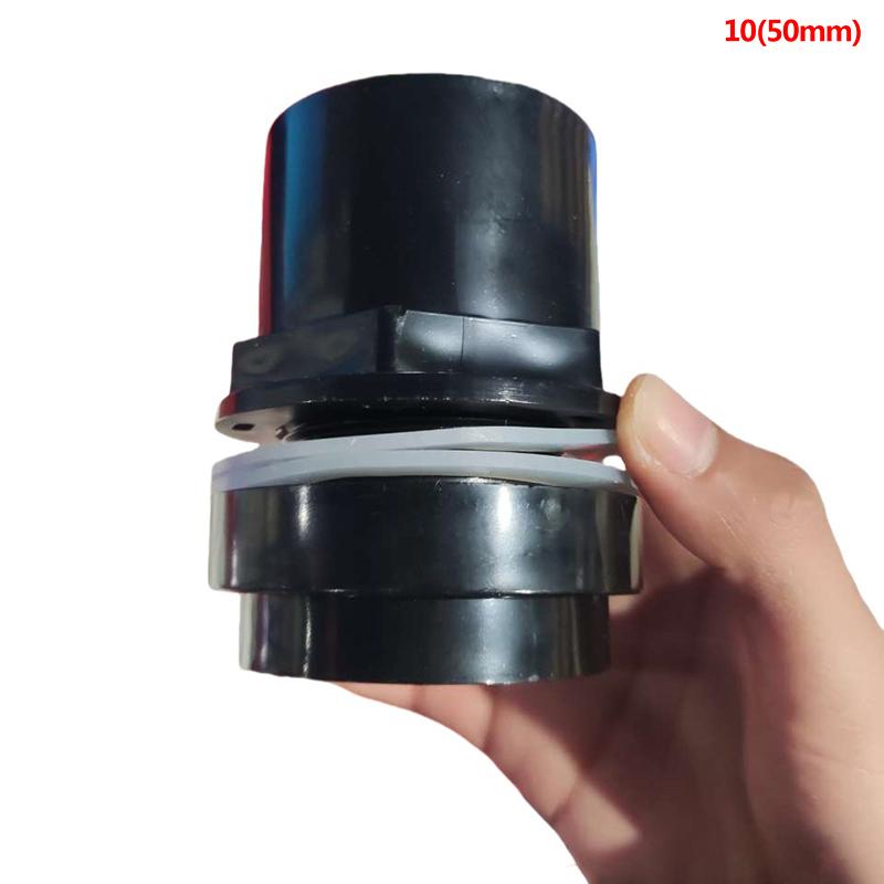 20-50 мм соединители из ПВХ утолщают адаптер для садовой дренажной трубы для аквариума