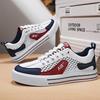 Fashion Men's Shoes Can Be Worn In All Seasons, Breathable Color Matching Board Shoes, Sports and Leisure, Daily Flat-bottomed Wear, Trendy Men's Shoe