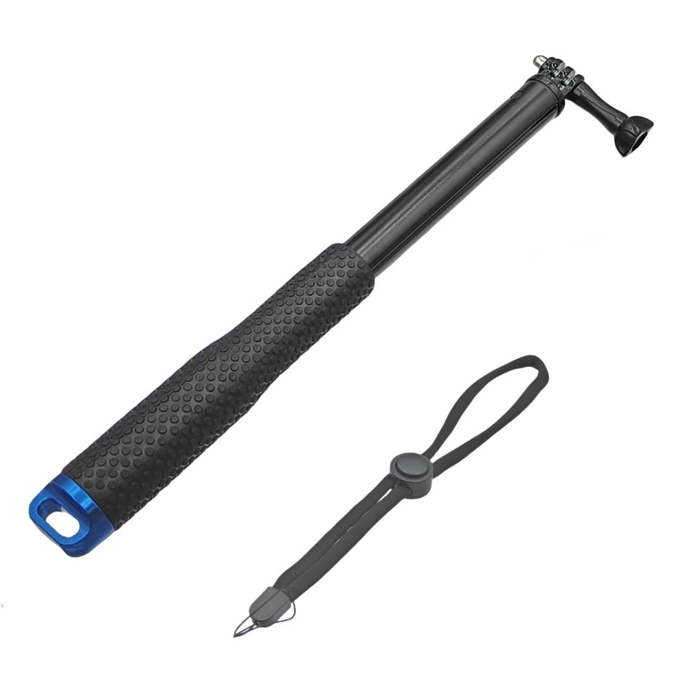 Aluminum Alloy Extention Pole Selfie Stick Long Rod Length Up To 93 Cm For GoPro Hero 13 12 11 10 9 Insta360 ONE X4 X3