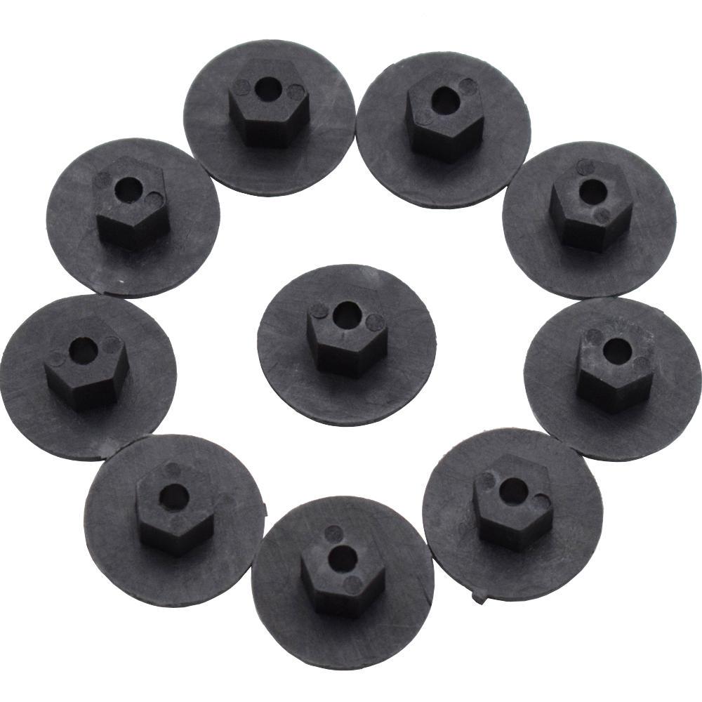 10 шт. 4 мм автомобильные расширители крыльев брызговики колесная арка бампер панель крепежный зажим для Mercedes Benz