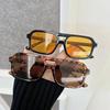 Retro Classic Square Sunglasses For Women Men Stylish Minimalist Female Male Fashion Glasses