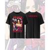 One Piece Boa Hancock Double-Sided Print T-Shirt | Unisex Cotton Casual Short Sleeve Anime Streetwear Top