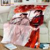Heaven Official's Blessing Blanket Cartoon Blankets Chinese Blankets for Bed Sofa Lazy Soft Blanket Hua Cheng Blankets Fan Gifts