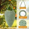 Honeybee Nest Deterrent Bag Cotton Woven Honeycomb Shape Hanging Storage Bag