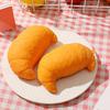 Сжимаемая игрушка-симулятор круассана из ТПР, игрушка для снятия стресса, форма хлеба, сенсорная игрушка, декомпрессия, симулятор еды, фиджет, мячик-антистресс