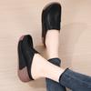 Summer Wedges Shoes Platform Slippers Women Genuine Leather Black White Thick Sole Casual Comfort Slides Woman