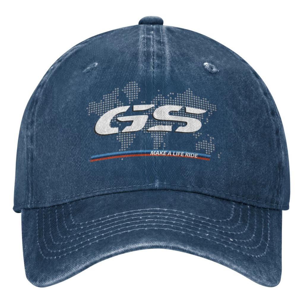 GS World Map Washed Baseball Cap Motorcycle Moto Streetwear Hip Hop Dad Hats Summer Unisex Hippie Sun protection Baseball Caps