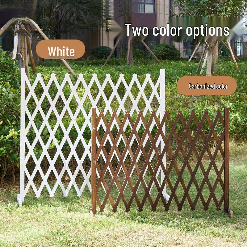 Уличный антикоррозийный раздвижной деревянный забор для сада, двора, крытого балкона и вольера для собак.