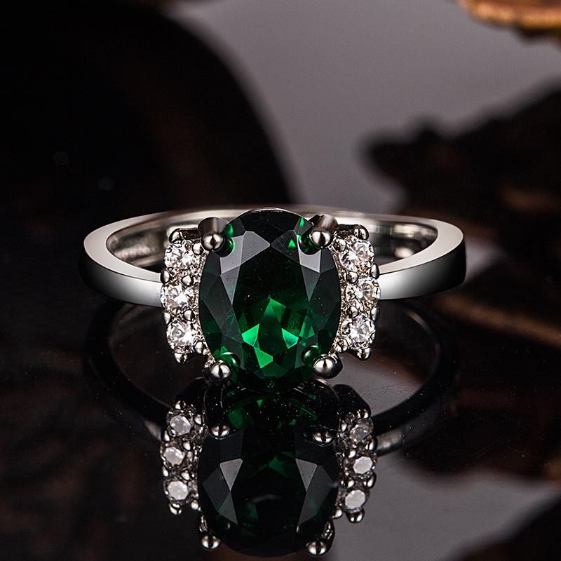 Классическое кольцо Lindon из медного сплава с цирконом, женские ювелирные изделия, свадебный подарок, вечеринка