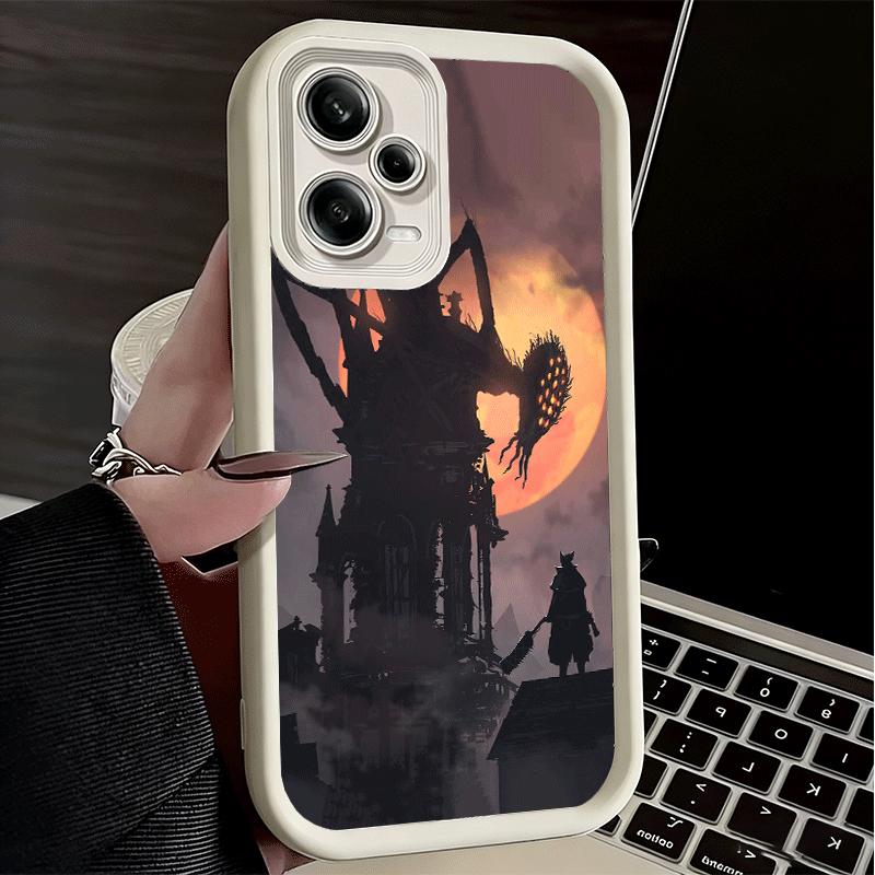 Чехол для телефона Xiaomi Redmi Note 15 14 13 Pro Plus B-Bloodborne Игровой корпус 12S 11 11S 11T 5G 14S Мягкий силикон Funda