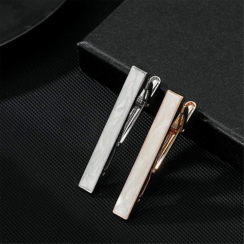 Classical Tie Clip for Formal Event Men Business Suit Tie Clip Official Neck Tie Holder Tie Pins All Matching Tie Bar