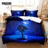 Beautiful Star Sky Bedding Set, Star Sky Duvet Cover Set, 3D Bedding, Digital Printing, Queen Size, Fashion Design