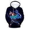 Горячая Распродажа Demon Slayer Trend Pullover 3D Printed Sweatshirt Cosplay Anime Peripheral Comfortable Men's Sweatshirt Loose plus size