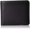 Мини-кошелек Fico Fumosso, Мужской складной кошелек с клапаном, Черный, 58914
