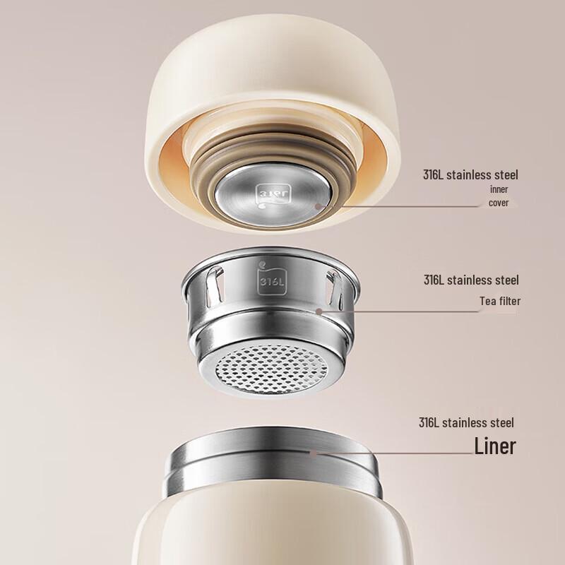 Термос-заварник Supor KCV45DB10 из нержавеющей стали 316L