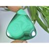 Натуральный малахит груша кабошон дизайнерский свободный драгоценный камень 110 карат. 40X47X05MM A-113