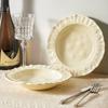 Французское кружево Западная кухня Керамическая тарелка Премиум-товары для дома Кухонные принадлежности Посуда и тарелка Японский кухонный набор Суши-тарелка