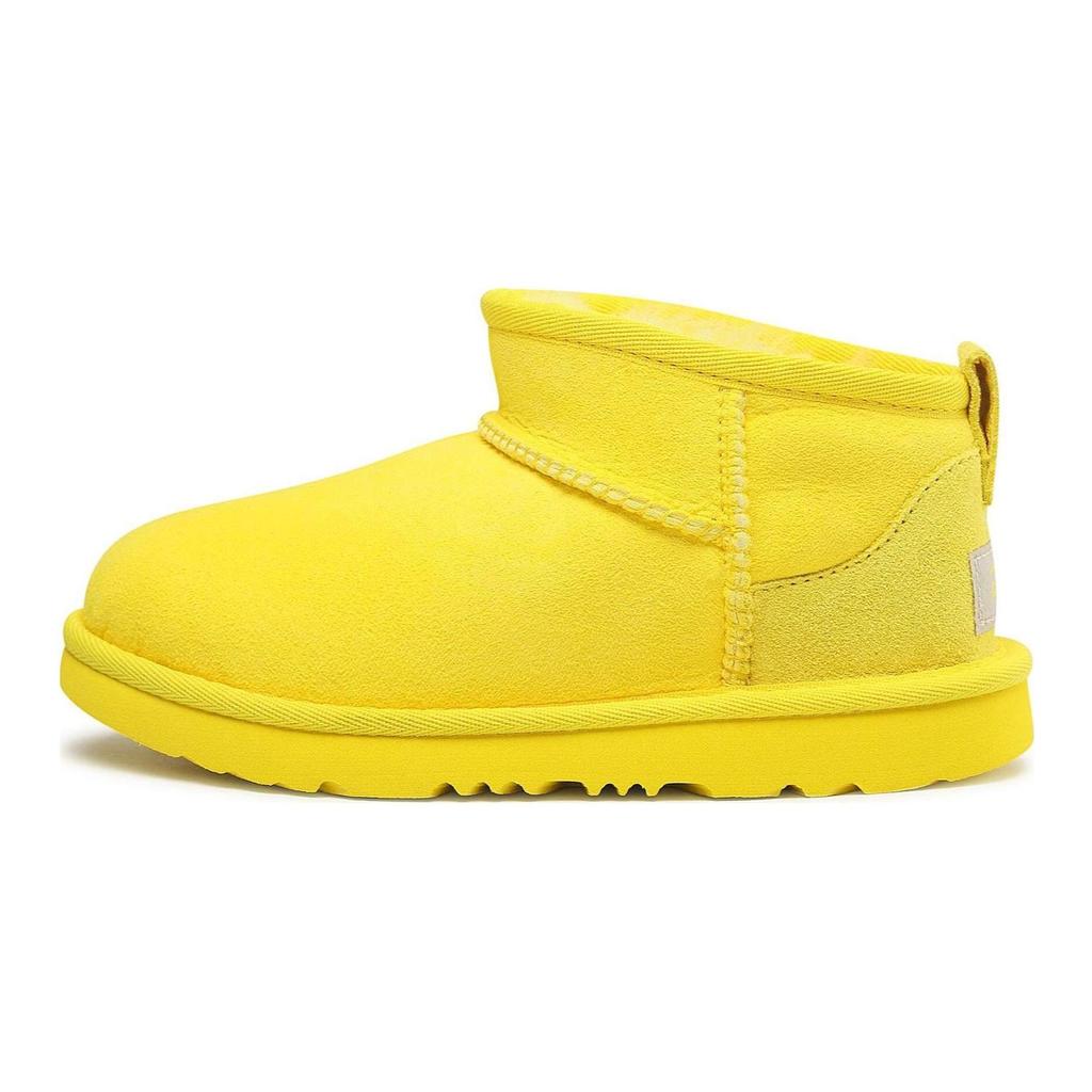 UGG Trendy Versatile Comfortable Casual Warm Ankle Childrens Boots Kids Boots Yellow 1130750K-CAN
