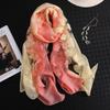 Bufandas de seda de marca de diseñador para mujer, pashmina de talla larga, pañuelo hiyab, chales para el cuello 65*180cm