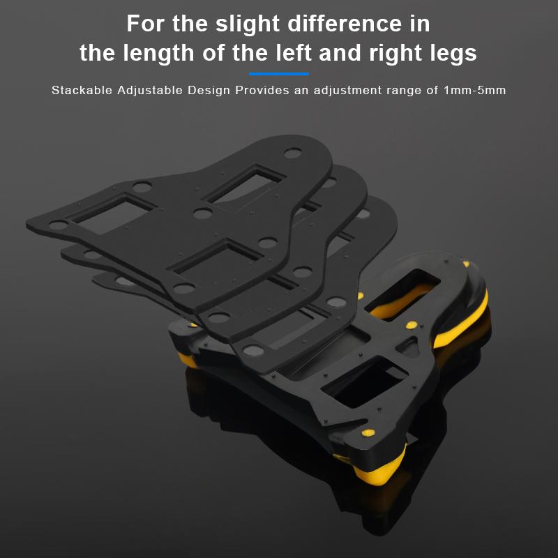 Road Bike Lock Pedal Shims SH20 SPD-SL Bicycle Shoe Self Lock Adjustable For KEO 1/2mm Cycling Lock Pedal Cleat Gasket Adapter