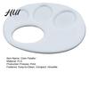 Small Paint Mixing Palette Plastic Tray 3D Printed Finger with Hand Grip Easy to Palettes Clean Portable Painting for Kids Artists Watercolor Acrylic