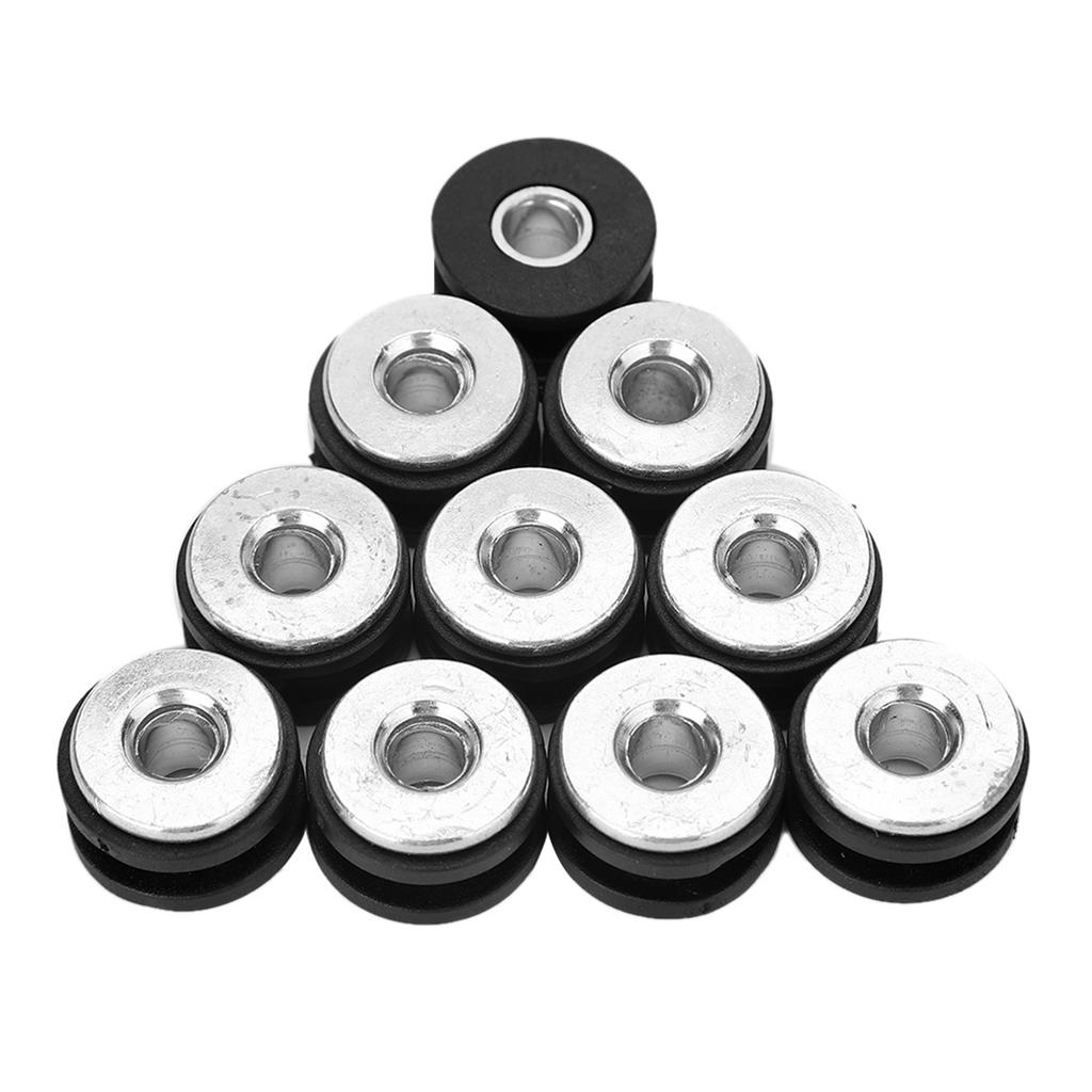 10Pcs Motorcycle Rubber Grommets Bolt Kit Replacement Accessories Fit for Honda Fairing Cowling