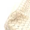 Used BOTTEGA VENETA Intrecciato Shoulder Bag leather Beige Used Women