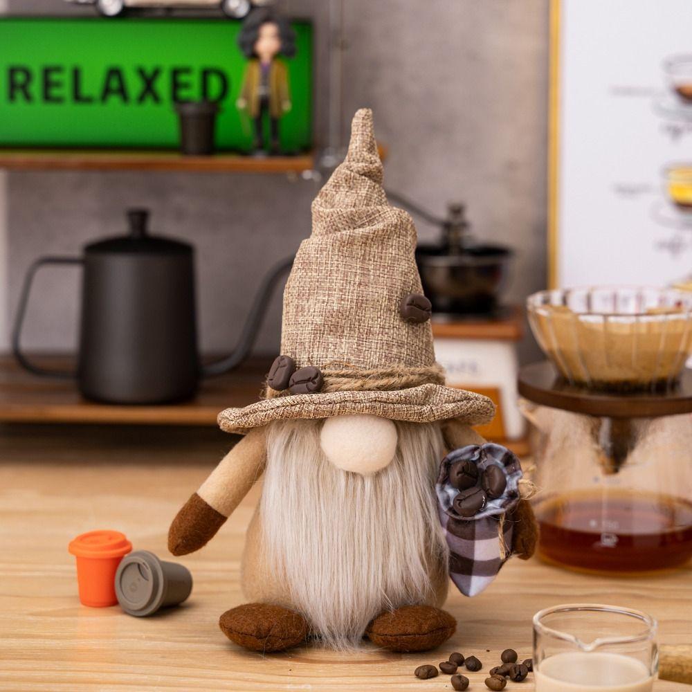 Long-Beard Gnome Plush Doll Elf Faceless Doll Toy Stuffed Doll Xmas Decor