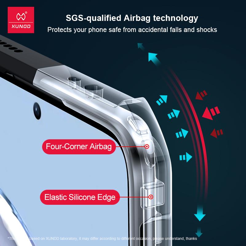 Чехол Xundd для Tecno Pova 5 Pova 4, подушки безопасности, противоударный корпус, полная защита камеры, прозрачный тонкий чехол для Pova 5 4
