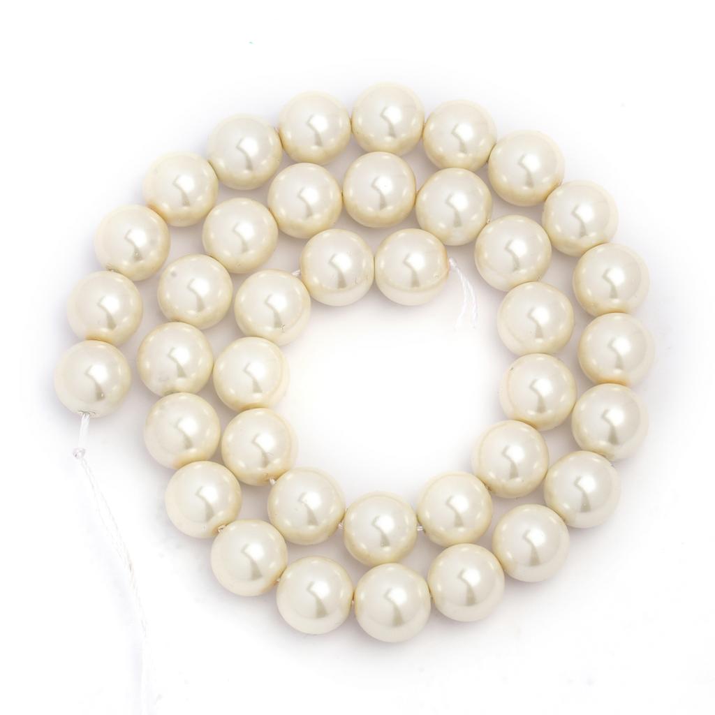 1 Strand/bag 4/6/8/10mm AA Imitation Pearls Multicolor Round Glass Loose Spacer Beads for Jewelry Making Supplies DIY Charms Bracelets 15‘’