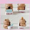 Figure Action Capybara Cartoon Model Toy Decoration Doll Children Ornament Gifts