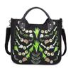 Printed Handbag Women's Large Capacity Tote Bag 2024 New Skeleton Crossbody Bag Fashion Versatile Shoulder Bag Halloween Women's Skull Bag