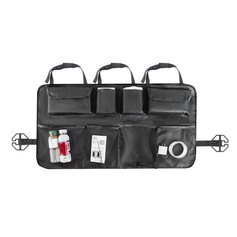 Сумка для хранения на заднем сиденье автомобиля, органайзер для багажника автомобиля, универсальный универсальный органайзер для хранения вещей в салоне