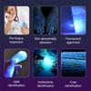 60 Вт/80 Вт/120 Вт УФ-фонарик высокой мощности 3/4/6-CORE 365 нм Type-C перезаряжаемый черный зеркальный фиолетовый свет УФ-фонарь обнаружения Вуда