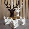 2Pieces Deer Antlers Ornament Silicone Mold for DIY Gypsum Jewelry Pendant Resin Casting Home Handicrafts