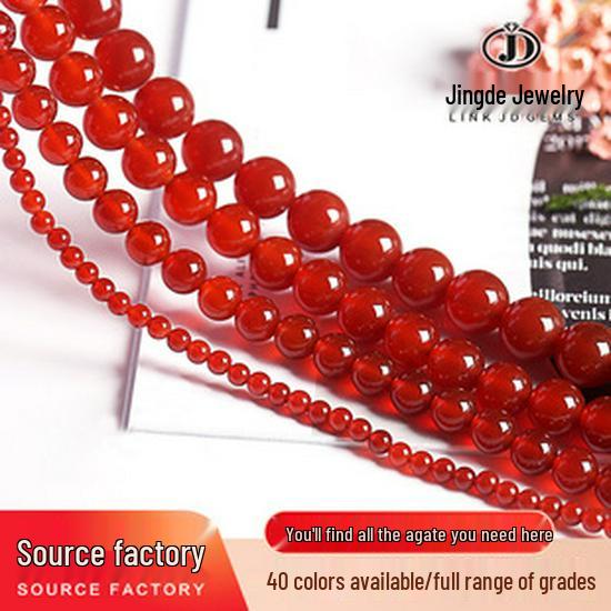 Jinde Jewelry Natural Blue Calcite & Lapis Beads for DIY Bracelet