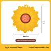 Sunflower Nordic Heat-Resistant Dining Plate and Tea Mat
