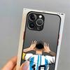 Футбольный номер 7 Чехол Задняя крышка телефона для iPhone 17 Pro Max 14 12 11 16 Plus 7 8 SE 15 XS XR Air 13 Mini