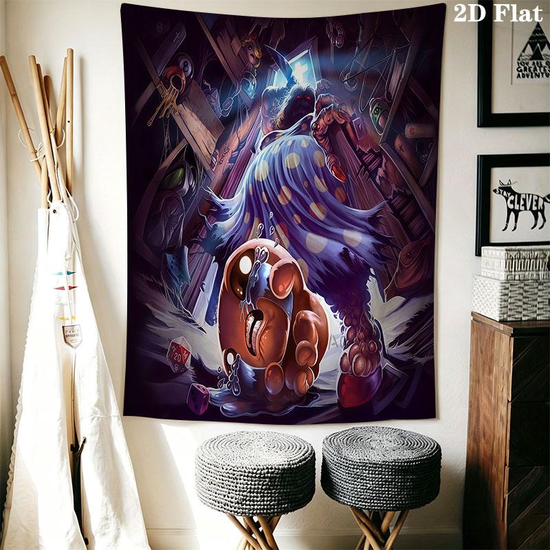 Isaac Wall Hanging Printed Fabric Blanket Decorative Tapestries for Bedroom Living Room Home Decor