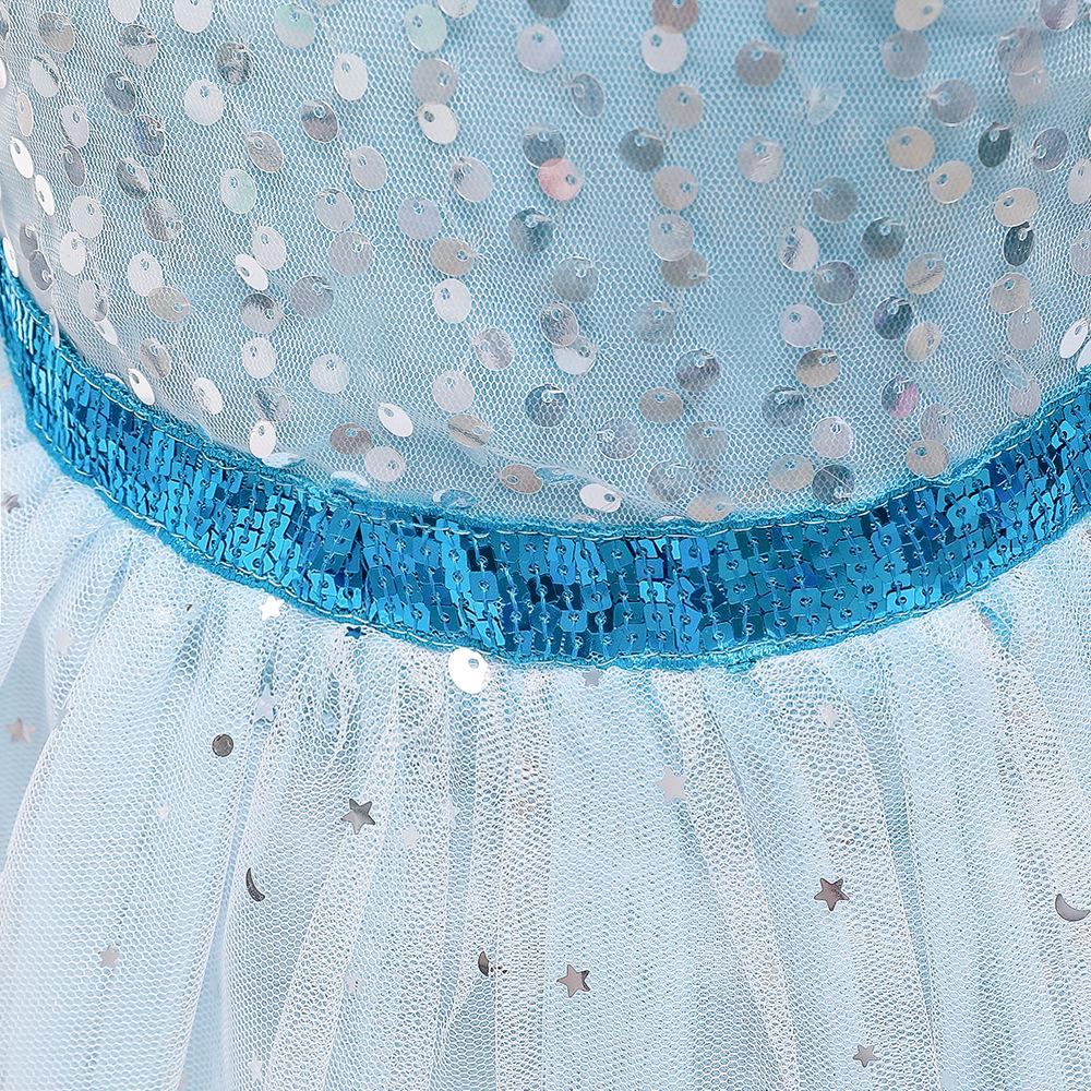 Детские платья для девочек, платье, костюмы принцессы для косплея, детские праздничные рождественские сетчатые платья, подарок, одежда для девочек