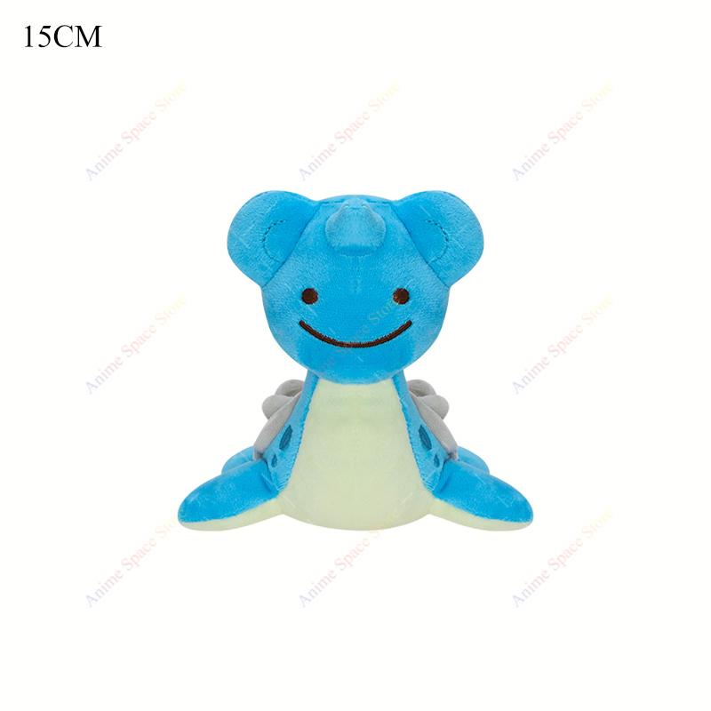 Wooper Plush Toys Cute Anime Plushie Scizor Nidoran Mimikyu Lapras Garchomp Litten Bidoof Ho-Oh Stuffed Kids Xmas Dolls