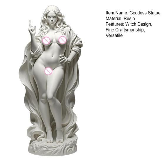 Статуэтка Богини-Ведьмы Ведьминский Орнамент с Характером Легко Разместить