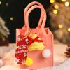 Santa Mini Felt Candy Bag Cute Xmas Snacks Handbag Cookies Storage Bag  New Year Gift