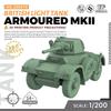 SSMODEL SS200470 1/200 Набор военной модели Британский ЛЕГКИЙ ТАНК MKII